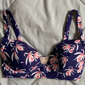 Acacia Swimwear Blue Island Orchid Belize Top